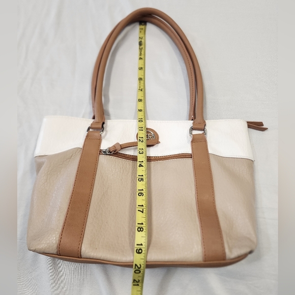 Kim Rogers Women's Two-Tone Shoulder Purse (Great For Upcycling) - Picture 5 of 16